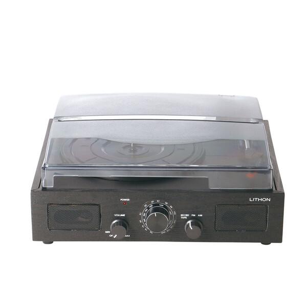 LITHON（ライソン） KAYCM-010B 多機能レコードプレーヤー CM-010