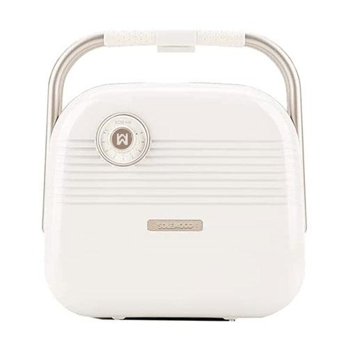 シン三海 solemood-hy-6602-hw アイボリー ホットサンドメーカー 2枚