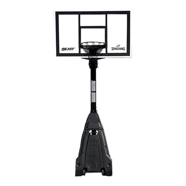 スポルディング SPALDING バスケット 【メーカー直送品】 60インチ ザ・ビースト ステルス 強化ガラス 家庭用 ポータブルシステム バスケットボール バスケットゴール バスケ ゴール プロ  7B1998CN SPALDING（スポルディング） バスケットボール用 ゴール 60インチ ザ