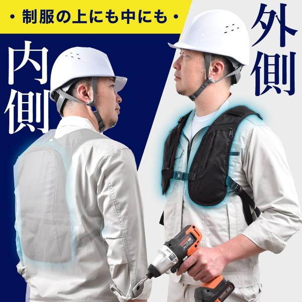 THANKO サンコー ガツンと冷える「水冷ベスト」 炎天下 冷却 霊感