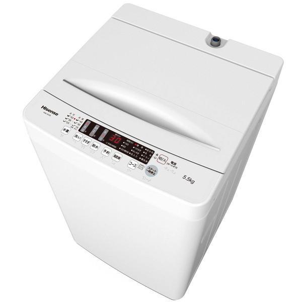 洗濯機 縦型 一人暮らし 5.5kg 簡易乾燥機能付洗濯機 ハイセンス