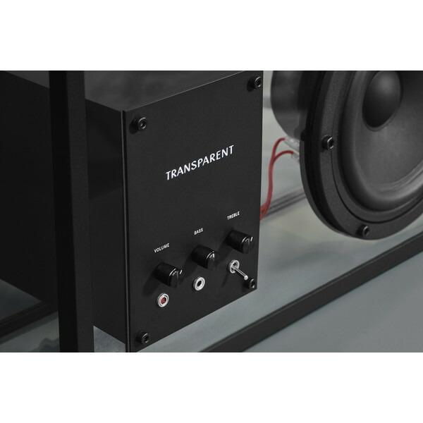 TRANSPARENT サラウンドスピーカー ブラック TRANSPARENT（トランスペアレント）スピーカー ブラック／ブラック
