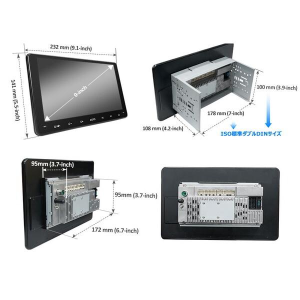 ATOTO A6G209PF A6シリーズ 9インチ Bluetooth対応 カー ATOTO A6G209PF A6シリーズ 9インチ Bluetooth対応 カー