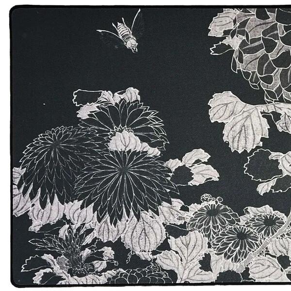 The Mousepad Company tm-mp-chrysanthemums-and-bee-l ゲーミング