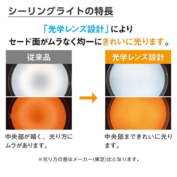 TOSHIBA（東芝） シーリングライト LED 20畳 昼光色 電球色 NLEH20023B
