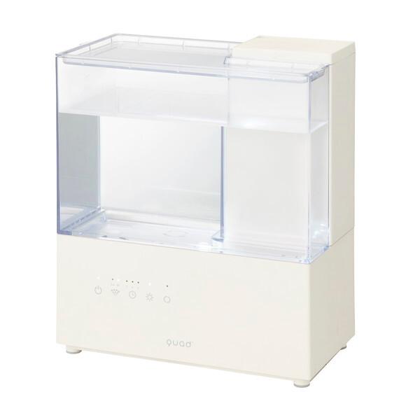 QUADS ERU MOIST CLEAR アイボリー スチーム加湿器 (木造4畳/コンクリ7畳まで) QS562IV