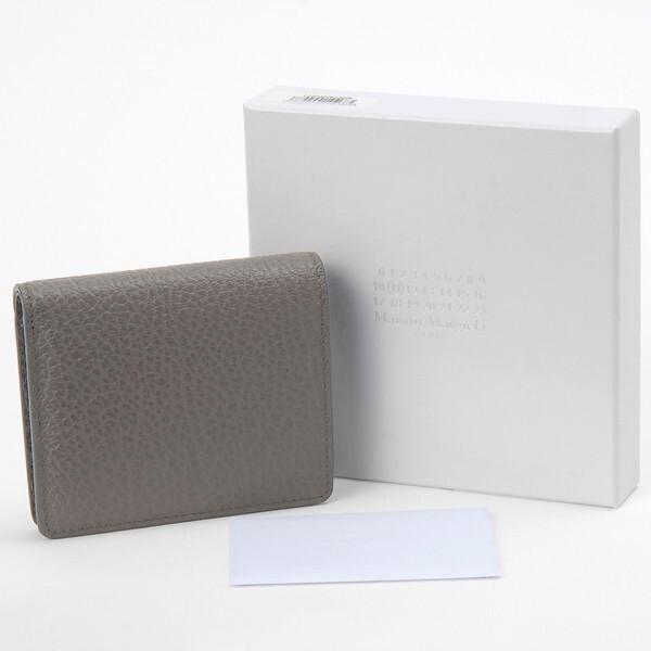 Maison Margiela メゾンマルジェラ 二つ折り財布 グレー S56UI0140  