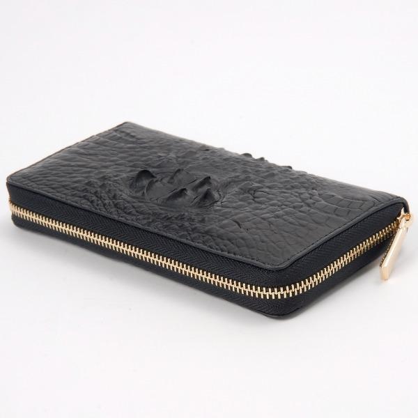 ロダニア【ホーンバッククロコダイル】ラウンドファスナー長財布 RODANIA（ロダニア） ホーンバッククロコダイル ラウンドファスナー 長