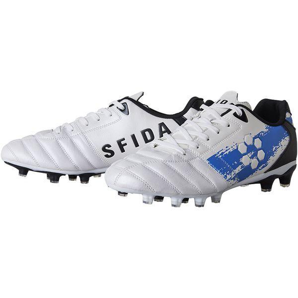 【美品】SFIDAサッカースパイク 27.5cm白　【練習着ソックス付き】 SFIDA（スフィーダ） サッカースパイク SF-24PN02 WHT PIONIERE II HG