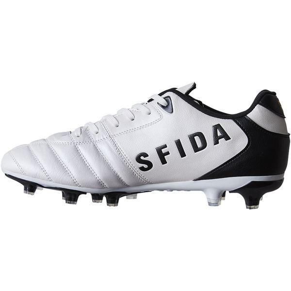 【美品】SFIDAサッカースパイク 27.5cm白　【練習着ソックス付き】 SFIDA（スフィーダ） サッカースパイク SF-24PN02 WHT PIONIERE II HG