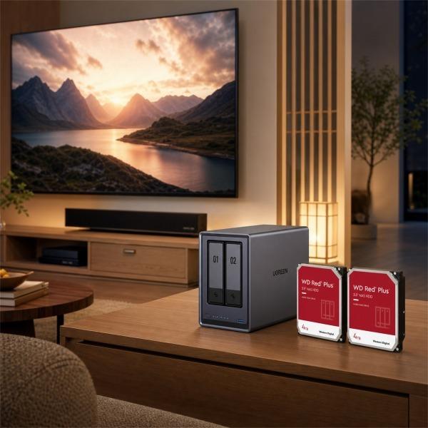 UGREEN UGREEN DH2300+HDD4TB*2 BundleSet NAS導入セット (NASync