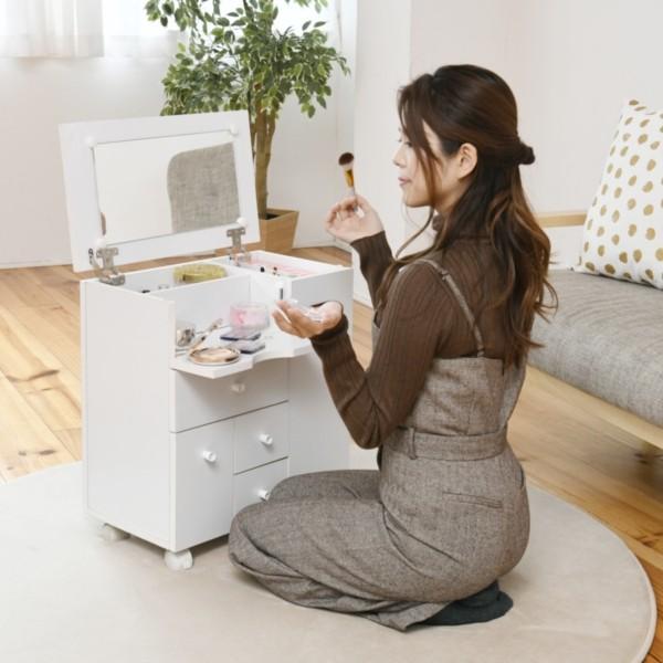 JK-PLAN コスメワゴン キャスター付き 完成品 コスメボックス JK-PLAN コスメワゴン キャスター付き 完成品 コスメボックス