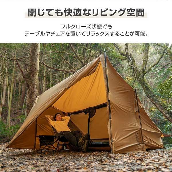DOD（ディオーオーディー） DOD T1-053-CA バイクインパップ キャメル