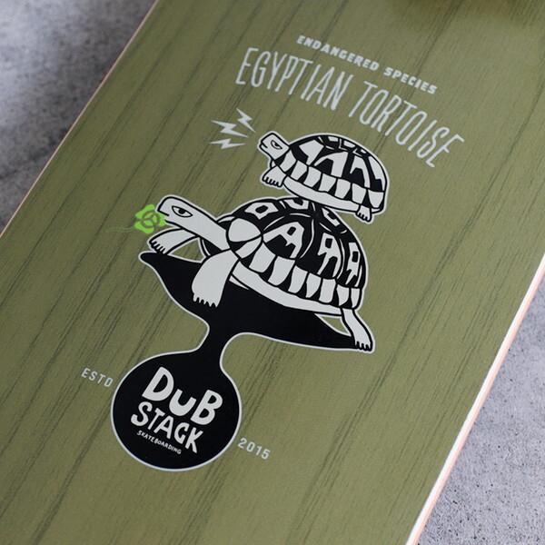 DUB STACK DSB-T02 スケートボード Natural Green : XPRICE Yahoo!店