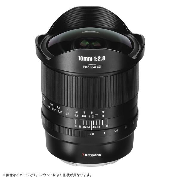 七工匠（7Artisans） 7A-10F28II-R-B ブラック 7Artisans 10mm F2.8 II