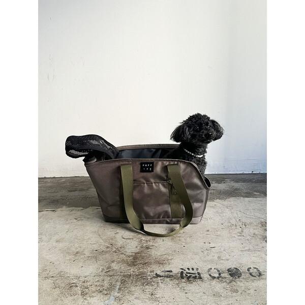 PUFF pet carry tote L P24003-54 カーキ ペットキャリー : XPRICE