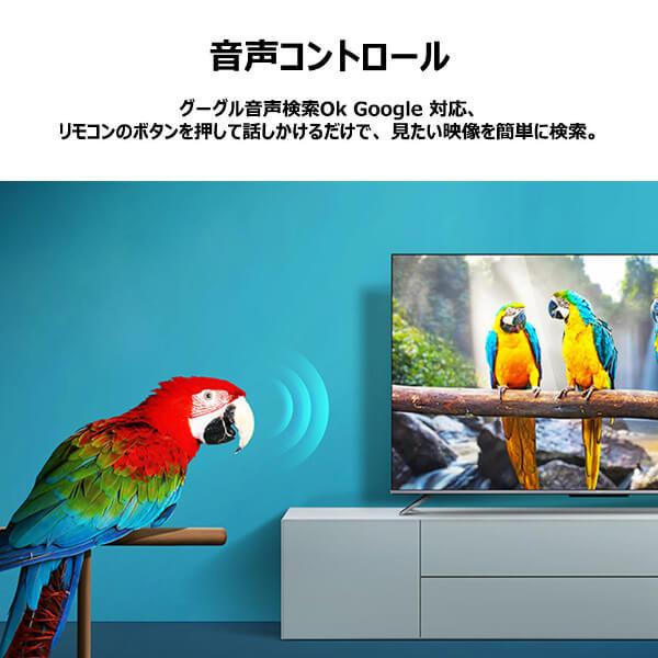 テレビ 65型 スマートテレビ TCL 65インチ TV GoogleTV 4Kチューナー内蔵 Wチューナー クロームキャスト機能内蔵 65V7A ティーシーエル｜aprice｜17