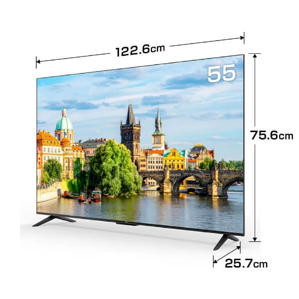 TCL テレビ 55型 スマートテレビ 55インチ TV GoogleTV 4Kチューナー内蔵 Wチューナー クロームキャスト機能内蔵 ティーシーエル 55V6A 新生活 : XPRICE Yahoo!店 - 通販 - Yahoo!ショッピング TCL テレビ 55型 スマートテレビ 55インチ TV GoogleTV 4Kチューナー内蔵 Wチューナー クロームキャスト機能内蔵 ティーシーエル 55V6A 新生活 : XPRICE Yahoo!店 - 通販 - Yahoo!ショッピング