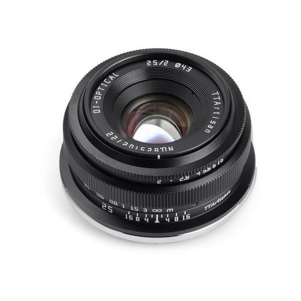 TTARTISAN 25mm f/2c 単焦点レンズ TTArtisan 25mm f/2C Z (B) ブラック 単焦点レンズ (ニコンZ・APS-C レンズ(単焦点)