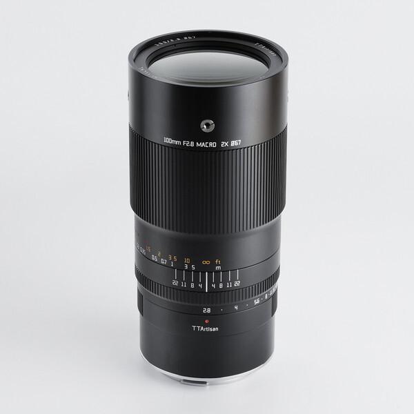 TTArtisan (銘匠光学) TT-100F28M-Z ブラック 100mm f/2.8 MACRO 2X 