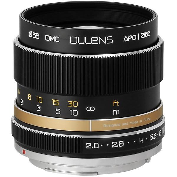 毒鏡 DULENS APO 85mm F2 キヤノンEFマウント (ブラック) 交換レンズ