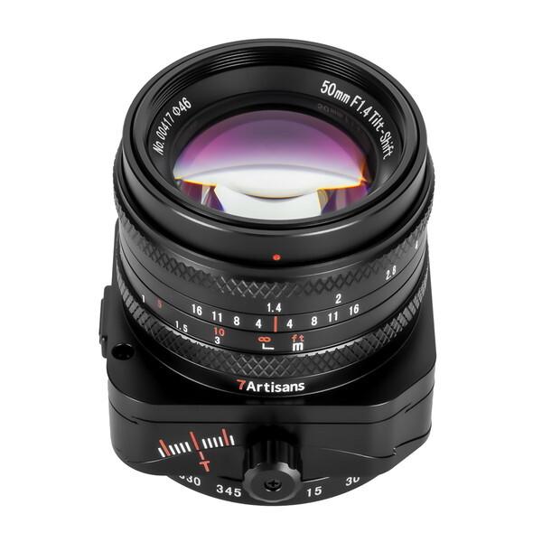 七工匠（7Artisans） 5014M43B-TS Tilt-Shift 50mm F1.4 単焦点レンズ