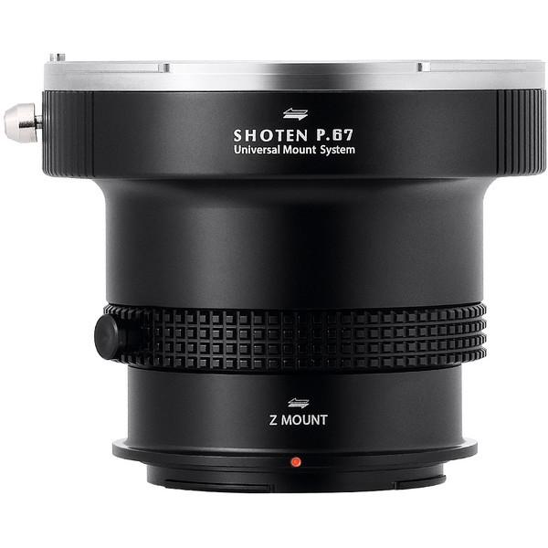 ペンタックス　６７　３００ＭＭＦ４レンズにマウントアダプター付き SHOTEN P67-NZ-U UMSシリーズ マウントアダプター (ペンタックス67