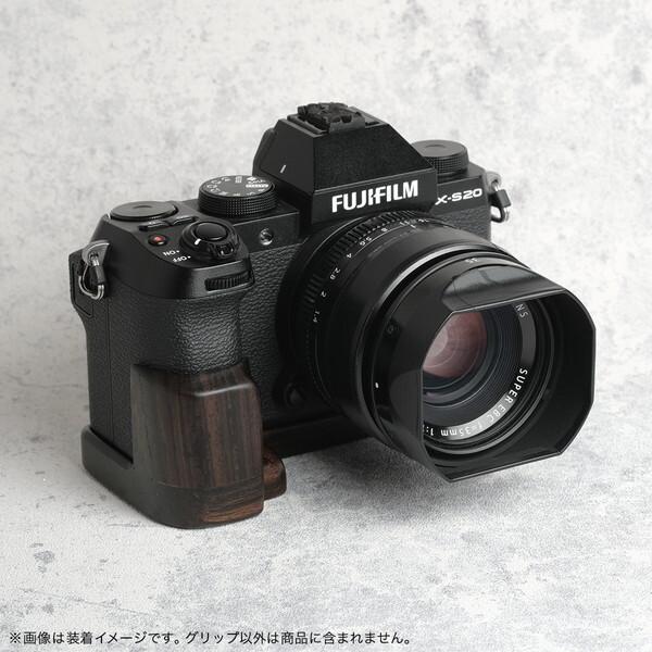 SHOTEN XS20-GP カメラウッドグリップ (FUJIFILM X-S20 用) : XPRICE