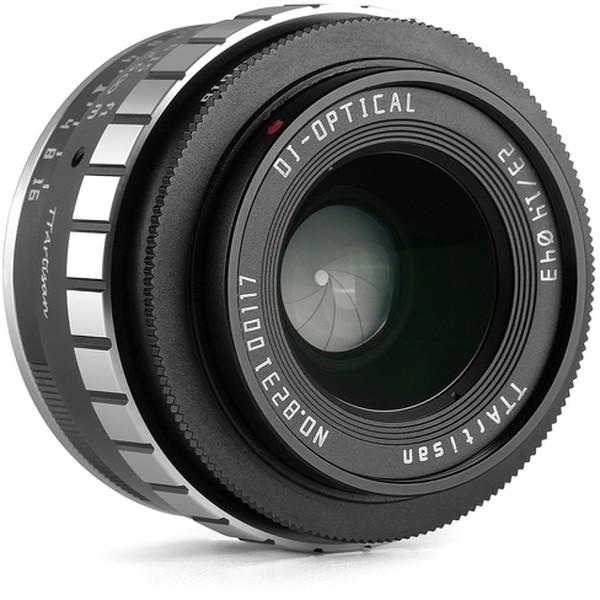 TTArtisan 23mm f/1.4C E (BS) ブラック×シルバー 銘匠光学 単