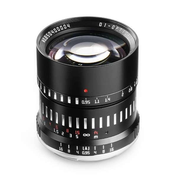 TTArtisan 50mm f/0.95C Z(BS) ブラック×シルバー カメラ用交換レンズ