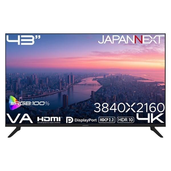 JAPANNEXT（ジャパンネクスト） JAPANNEXT JN-V43U 43型 4K 液晶