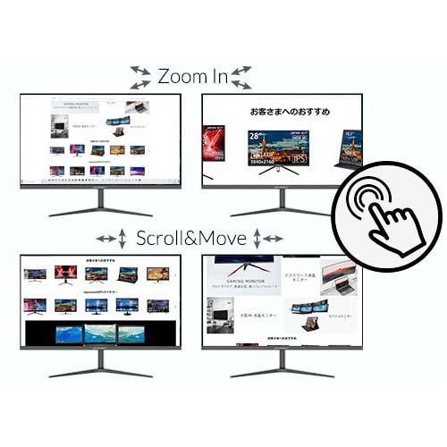JAPANNEXT JN-IPS238FHD-T 23.8型IPSフルHDパネル搭載