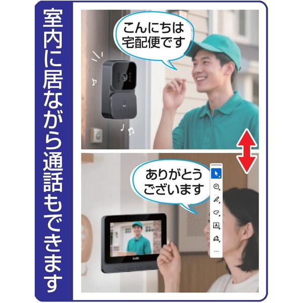 ファミリー・ライフ 最新型 録画機能付きテレビドアホン(a35261