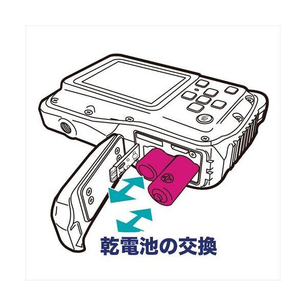 ヴェルド TN-WTP-CAM01/YLW イエロー コンパクトデジタルカメラ (800万