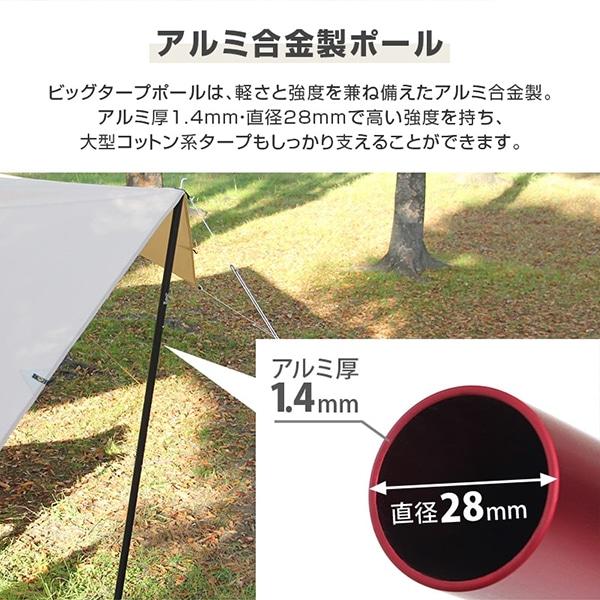 DOD（ディオーオーディー） ポール ビッグタープポール XP5-507K dod