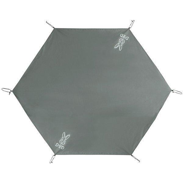 DoD ワンポールテントＬ+グラウンドシート ワンポールテントL用グランドシート GS8-563-GY - DOD