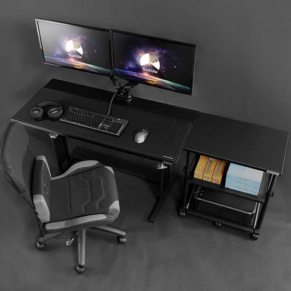 Bauhutte（バウヒュッテ） ラック 昇降式プリンター台 ゲーミング家具