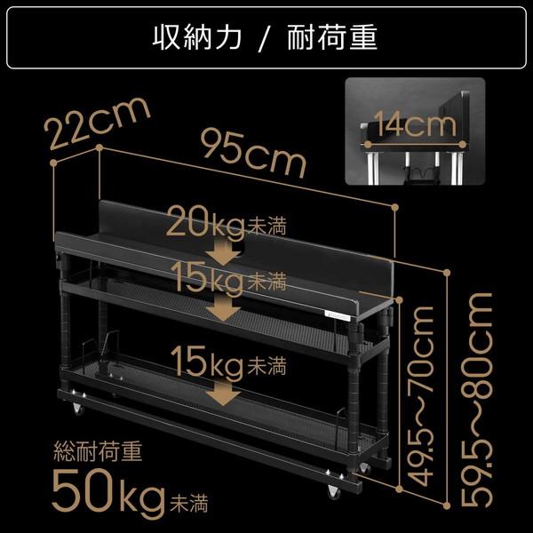 Bauhutte（バウヒュッテ） ヘッドボード BHB-950-BK 昇降式ヘッド 