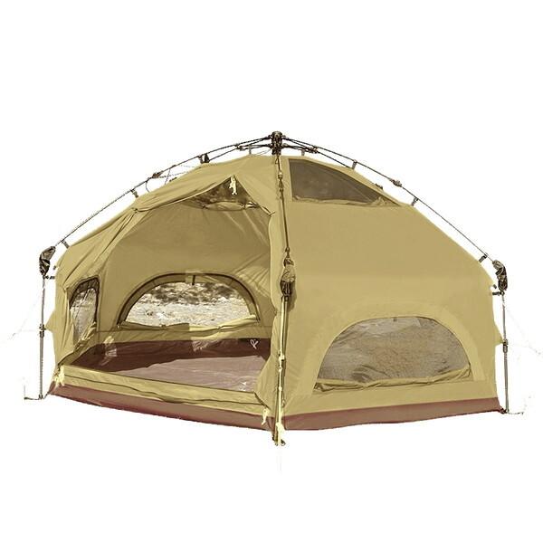 中古＊DODキノコテント　ベージュ DOD（ディオーオーディー） 認定正規取引店 T4-610-BG ベージュ キノコ