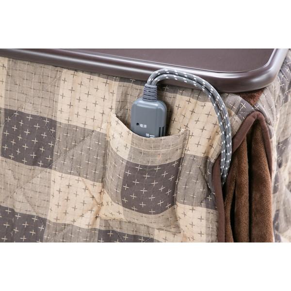 ファミリー・ライフ こたつ 03978 ブラウン ダイニング こたつテーブル