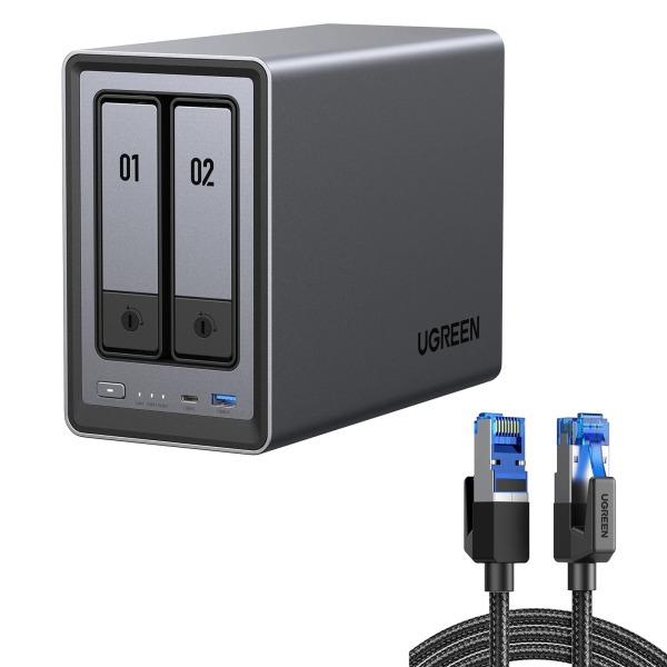 UGREEN UGREEN DXP2800 NASync NAS 2ベイ : XPRICE Yahoo!店 - 通販