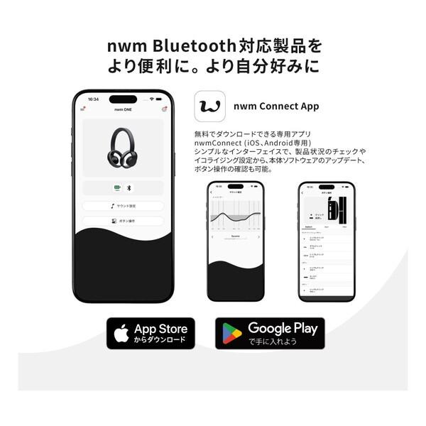 nwm（ヌーム）　MBN001BA ワイヤレスイヤホン ダークブラウン nwm MBN001 オープンイヤー型 ネックバンドワイヤレス 耳スピーカー