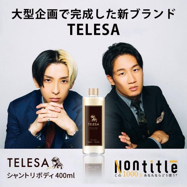 TELESA シャントリボディ 400ml シャンプー トリートメント TELESA シャントリボディ 400ml シャンプー トリートメント