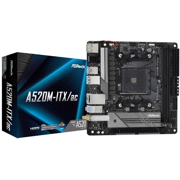 ASRock A520M-ITX/ac Mini-ITXマザーボード : XPRICE Yahoo!店 - 通販 