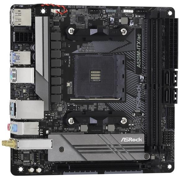 ASRock A520M-ITX/ac Mini-ITXマザーボード : XPRICE Yahoo!店 - 通販 