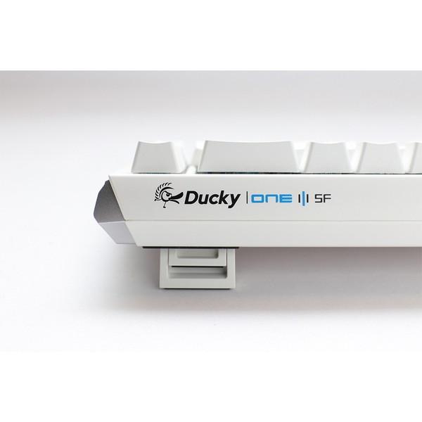 良好品 Ducky ダッキー ふもっふのおみせ 正規販売店 dk-one3-classic-pw-rgb-mini-silver ホワイト ゲーミングキーボード (英語配列61キー/シルバー軸)/USB接続/有線