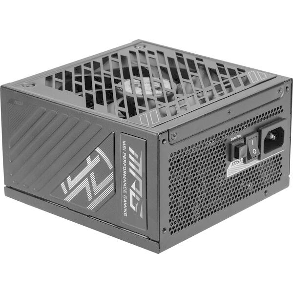 MSI MSI MPG A850GS PCIE5 ブラック 電源ユニット : XPRICE Yahoo!店