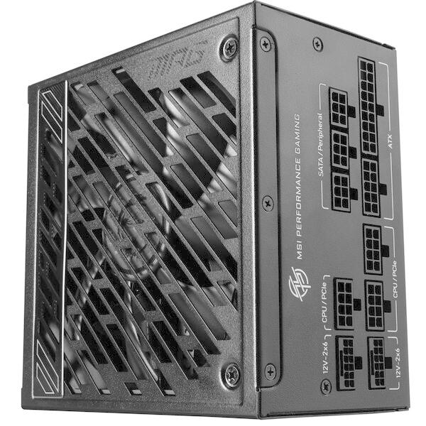 MSI MSI MPG A850GS PCIE5 ブラック 電源ユニット : XPRICE Yahoo!店