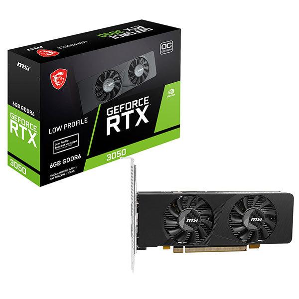 MSI GeForce RTX 3050 LP E 6G OC グラフィックボード メーカー直送 | MSI
