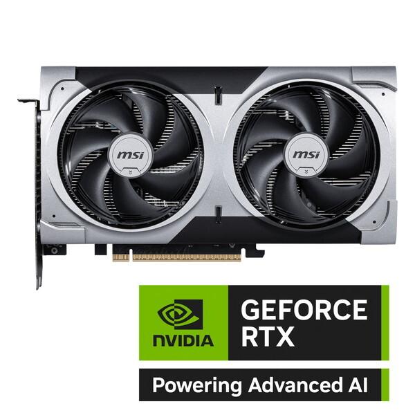MSI GeForce RTX 5060 Ti 16G VENTUS 2X OC PLUS グラフィック